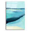  «Cyan Reflections 3» par Annie Warren, art mural en verre acrylique, 24 po x 36 po-340092713