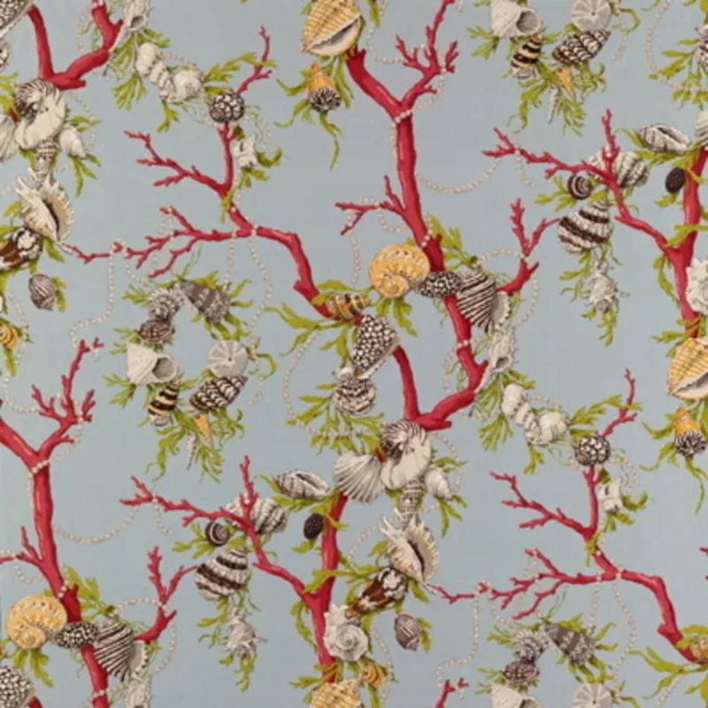 Aphrodites Treasures Print Fabric