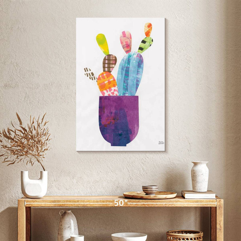 Harnek Collage Cactus II, H 36 po x l 24 po