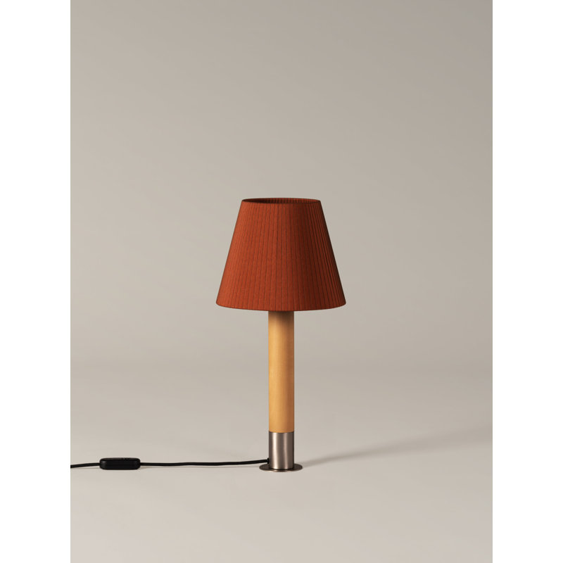 Basica M1 Table , Nickel, Terracota