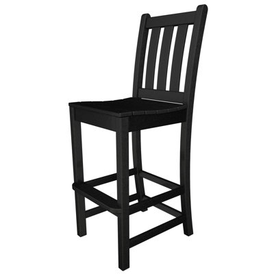 Lakeside POLYWOOD Traditional Garden Bar Side Chair