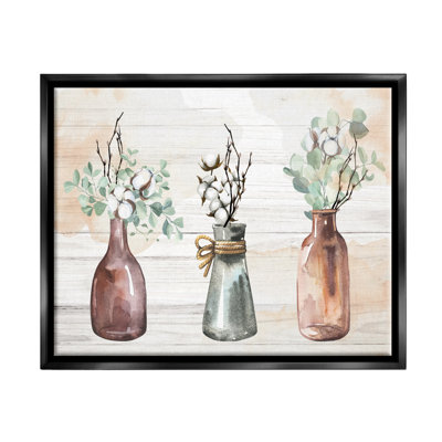 " Country Herbs Vase Arrangement "
