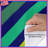 Blue Green Striped Pattern Duvet Covers-128502786