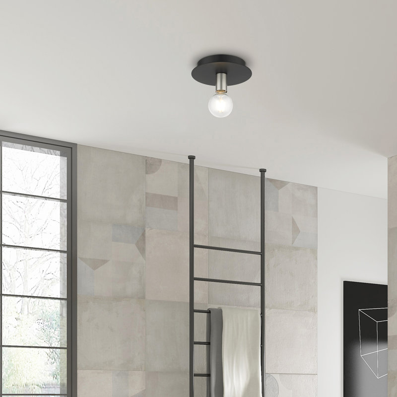 Plafonnier encastré 8 lumières Alcalde, Noir