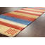 Tapis oriental rayé Gabbeh 3 x 10