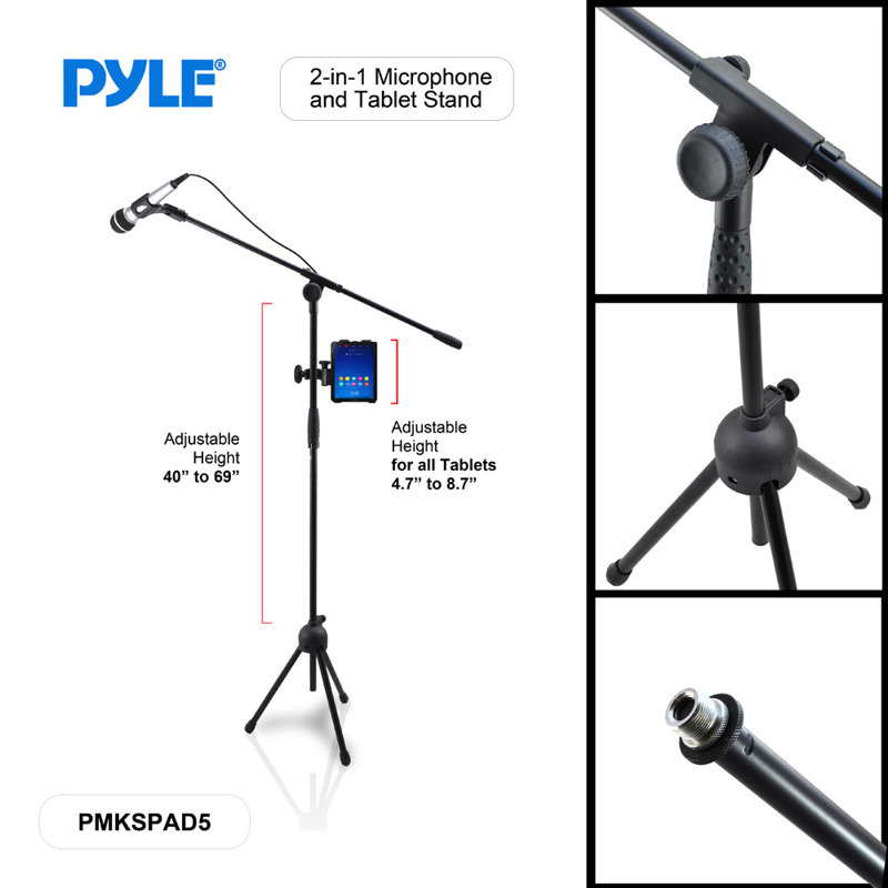 Pyle Single Screen Floor Stand Mount