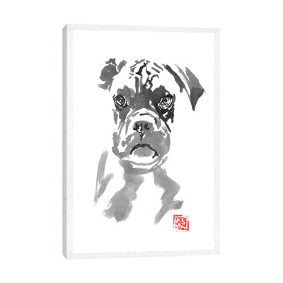 Bulldog by Péchane - Print on Canvas