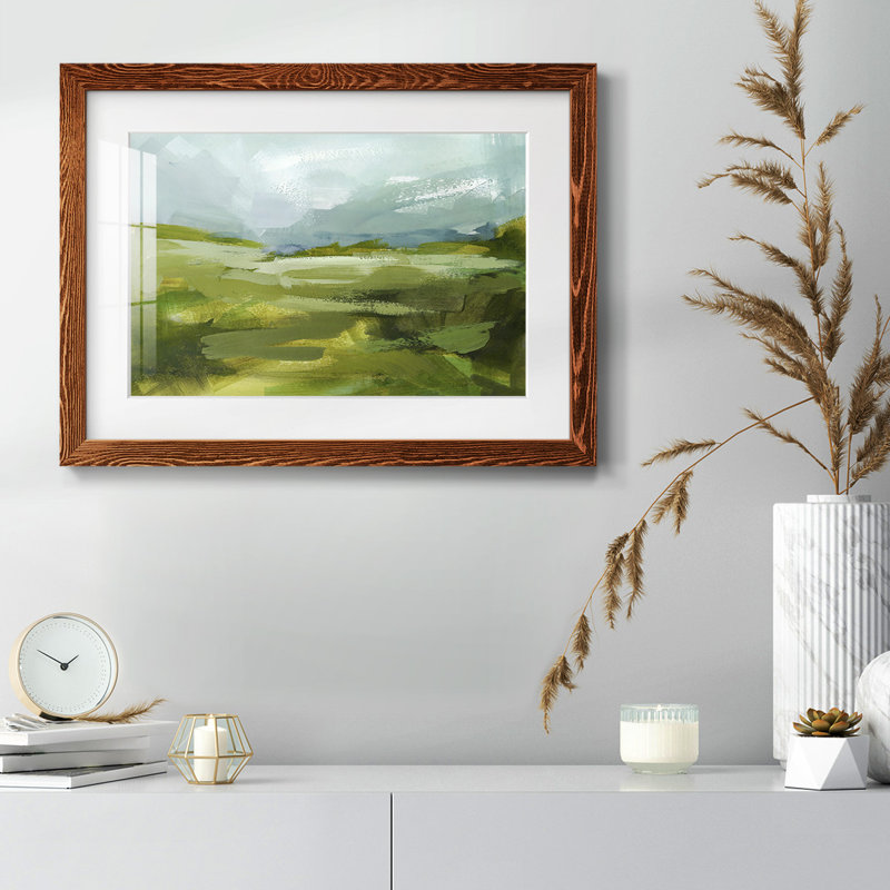 Vue d'émeraude II, H 22 po x l 32 po x P 1,5 po, Érable