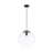 Minimalist 1-Light Glass Sphere Pendant
