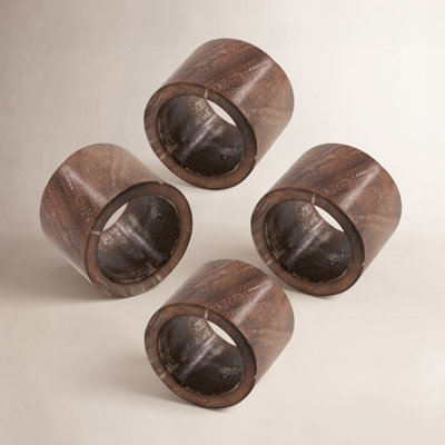 Wood Round Napkin Ring