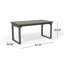 Table de salle à manger extensible Prunty-1455002988