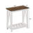 End Table with Storage Shelf