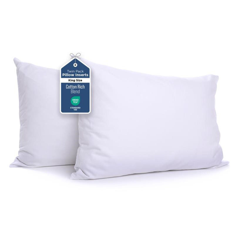 Martex Sweet Dreams Twin Pack King Pillow, King