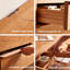 Buffet japonais avec casier simple