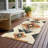 Machine Washable Indoor/Outdoor Xhevrie Ivory Rug-1266292251