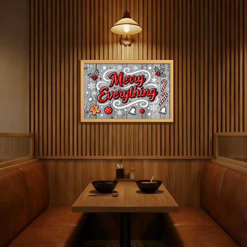 Motif de Noël «Christmas Merry»