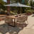 Fabiano Rectangular 6 - Person 82cm Long Dining Set with Cushions and Umbrella-1738520813