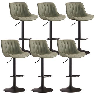 Tabourets de bar pivotants à hauteur réglable Modern