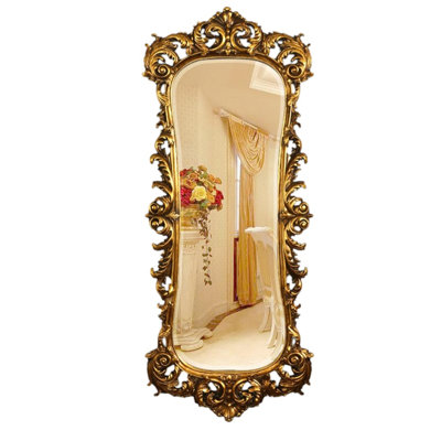 Rosia Elongated Solid Wood Mirror