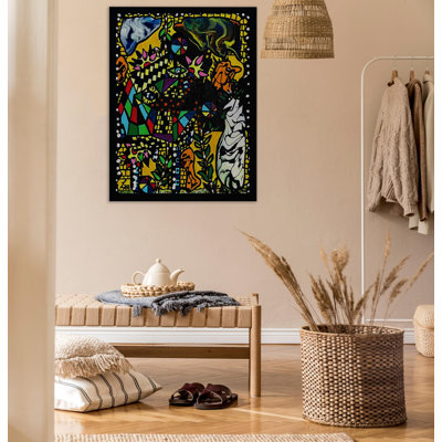 Looking At My Mind Canvas By Lazaro Mesa