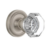 Rope Rosette with Waldorf Door Knob