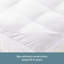 Surmatelas en duvet artificiel 3 po-129889203
