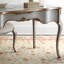 Bureau en bois massif gris-bleu 62,99 "-1481717520