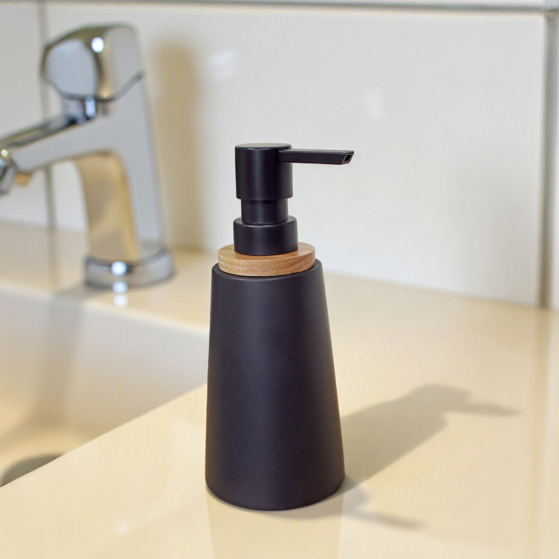 Richae Soap / Lotion Dispenser, Black