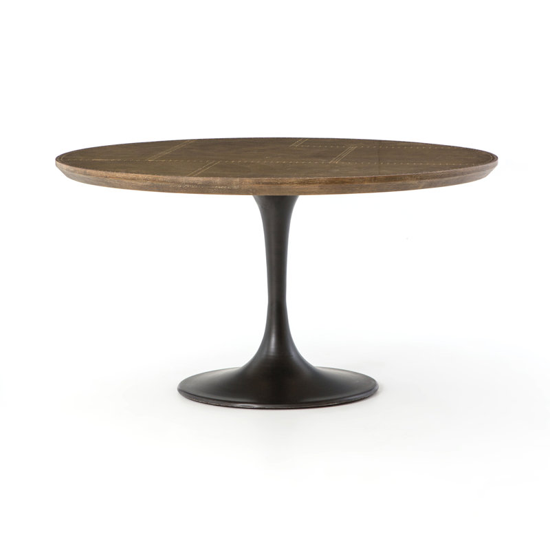 Powell Round Solid Oak Dining Table