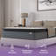 Matelas à plateau-coussin hybride 14 pouces-423241583