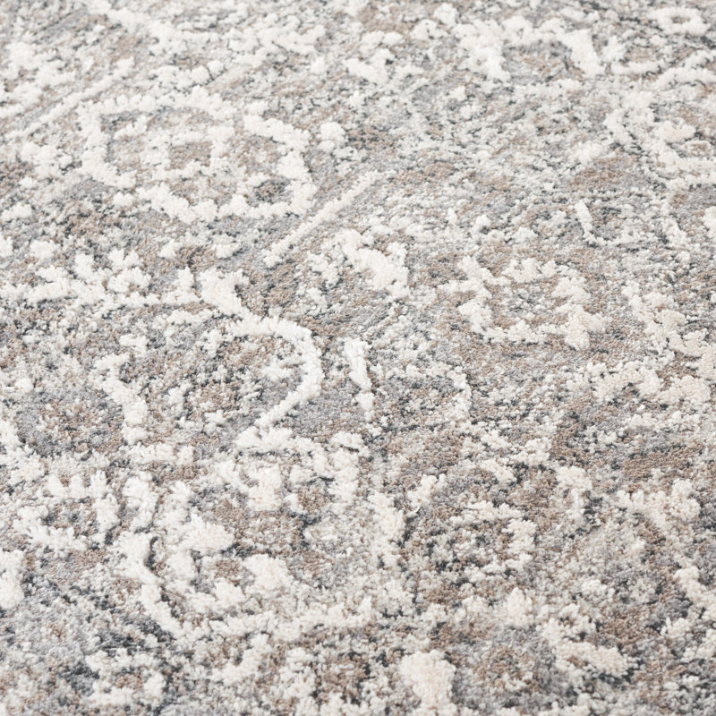 Tapis oriental en polyester 1276 Clover, Tapis de couloir 2 pi x 8 pi