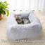 Lit carré en peluche pour animaux de compagnie-1920340202