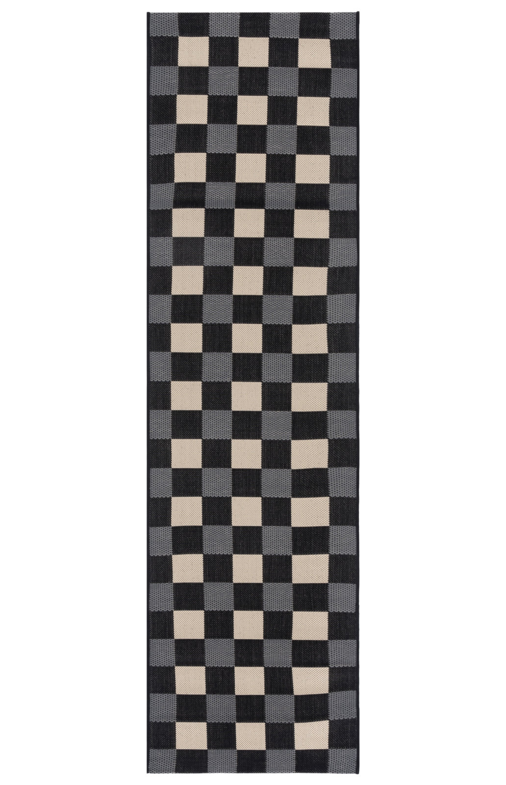 Mererid Geometric Outdoor Rug, Runner 2'3" x 8'