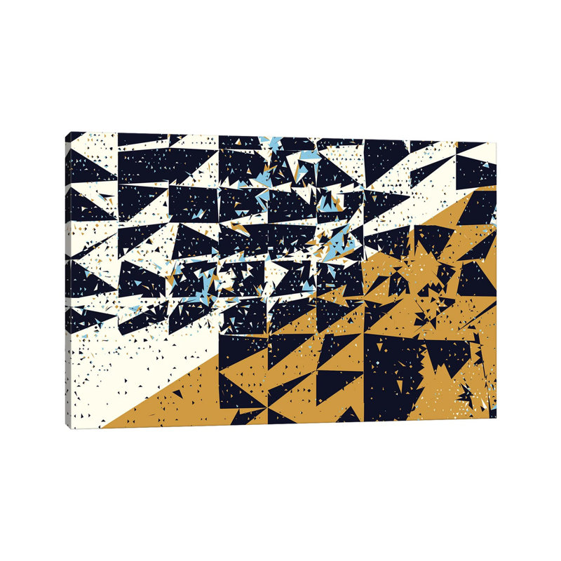 Modulation X 1 Piece Wall Art on Canvas, 20.32 cm H x 30.48 cm W, No Frame