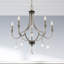 5-Light Empire Candle Chandelier with Dedric Crystal Details-777059123