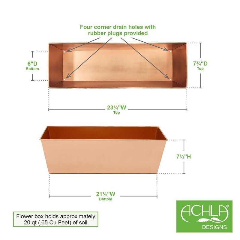 Mangus Window Box Planter