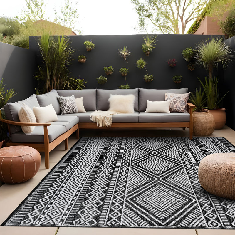 Aldo Moroccan Rug, Rectangle 8' x 10'