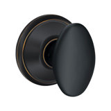 Schlage Sienna Aged Bronze Brass Knob 2 Grade Right or Left Handed