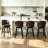 Aadhvika Upholstered BarStools with Solid Wood Frame-104100028-121080780