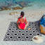 Tapis de sol d'extérieur réversible 100% plastique recyclé Dalice-1425863799