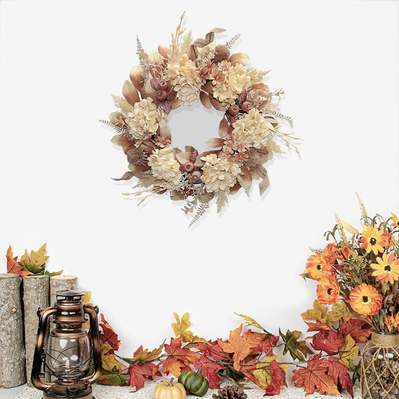 Couronne d'automne 18 po Boho