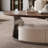 Light luxury oval storage coffee table