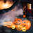 88" W LED Lighted Pumpkins Inflatable