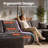 Corduroy U - Shaped Sectional Sofa, No Assembly Required With Individual Pocket Spring Cushions-117496555