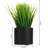 7.87'' Faux Grass in Cement Pot-259154101