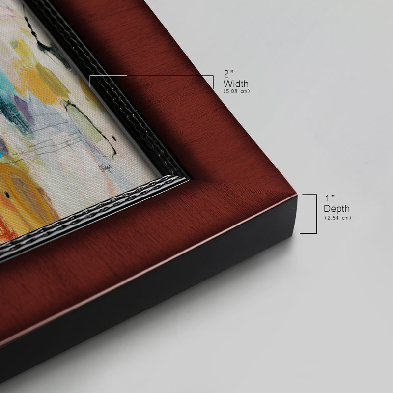 Priyana Breakout - Reproduction de photo sur toile, H 25 po x l 45 po x P 2,5 po