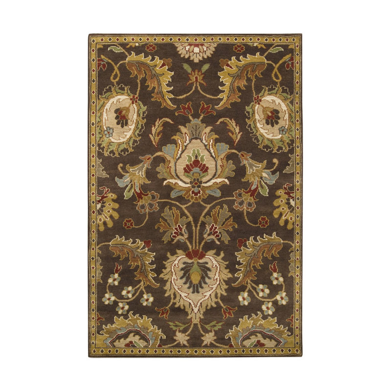 Astaire Hand Knotted Wool Oriental Indoor Rug, Rectangle 2' x 3'
