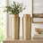 12.9" Elegant Gradient Textured Ceramic Vase-140577808