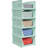 Stackable  Space-Saving Clothes Storage Drawer Organizer-347671198