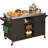 Brianka Solid Wood Bar Cart-1535152047